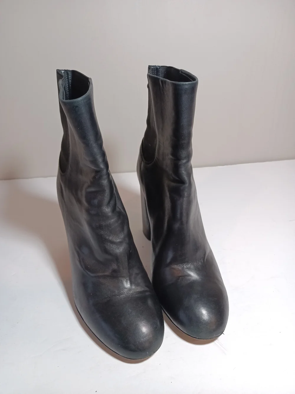 Rag & Bone Agnes Boot in Black Leather Size 40 US 10